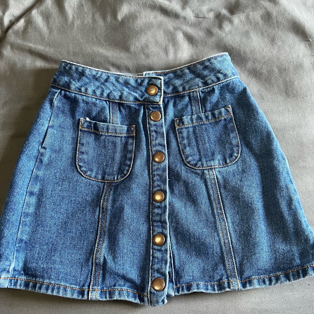 Denim skirt